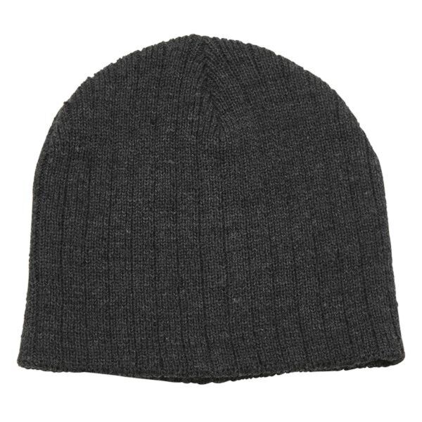 Heather Cable Knit Beanie Thumbnail