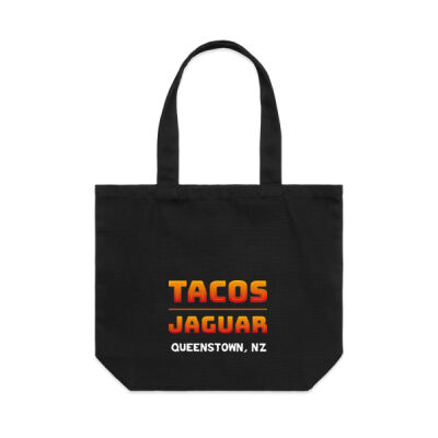 Mexican Tacos Jaguar Mask - AS Colour Shoulder Tote Thumbnail